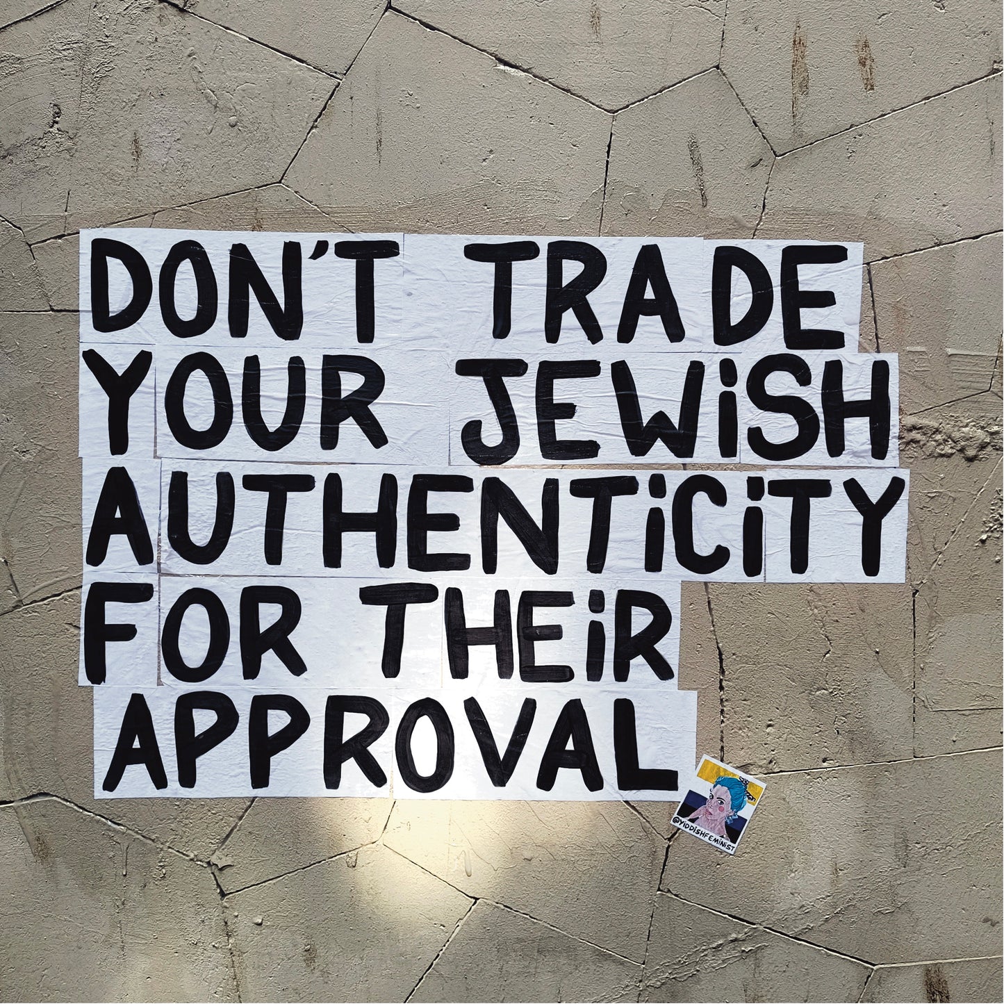 Don't Trade Your Jewish Authenticity - Photography by Yiddish Feminist