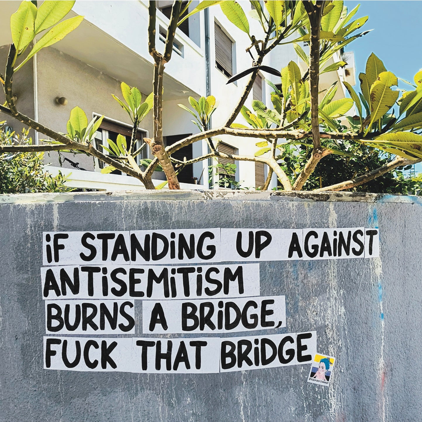 Burn that Bridge - Photography by Yiddish Feminist