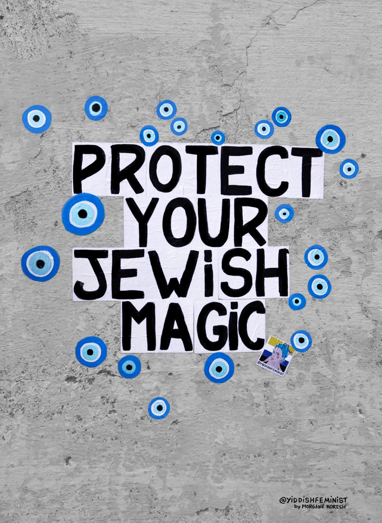 Protect Your Jewish Magic - Photography by Yiddish Feminist